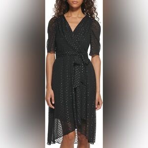 Tommy Hilfiger Black Midi Dress